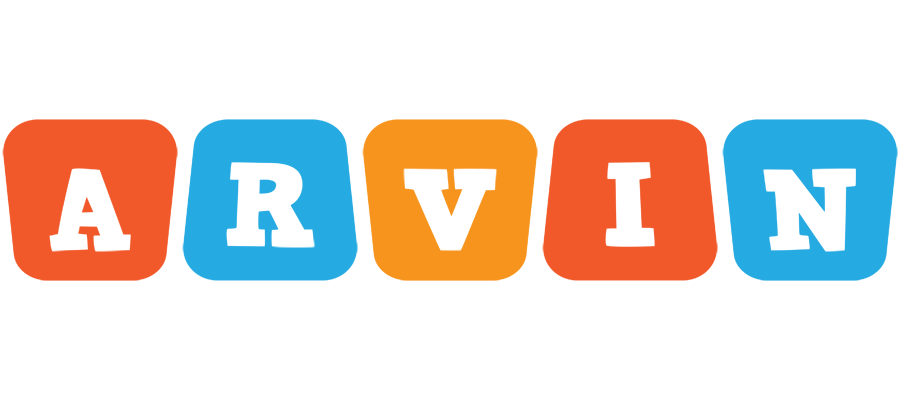 Arvin comics logo