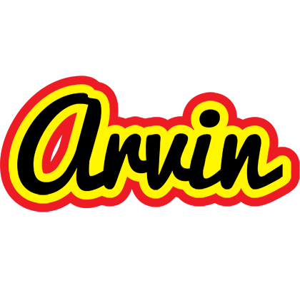Arvin flaming logo