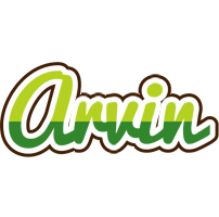 Arvin golfing logo