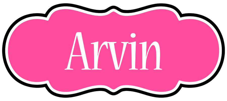 Arvin invitation logo