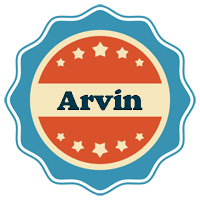 Arvin labels logo