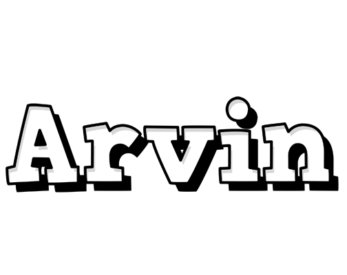 Arvin snowing logo
