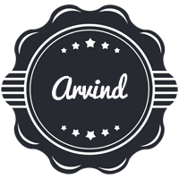 Arvind badge logo