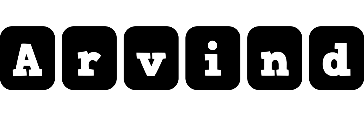 Arvind box logo