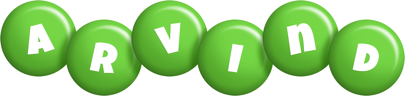 Arvind candy-green logo