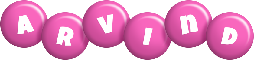 Arvind candy-pink logo