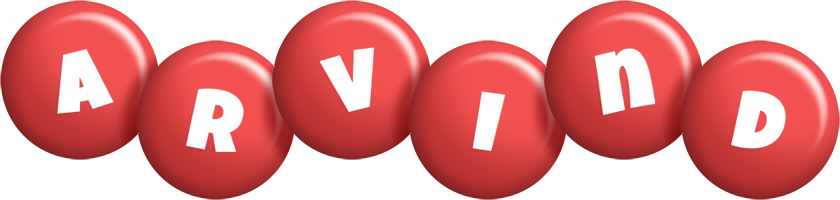 Arvind candy-red logo