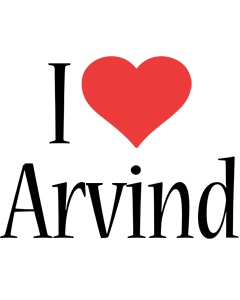 Arvind i-love logo