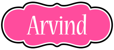 Arvind invitation logo