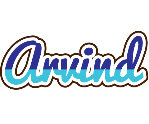 Arvind raining logo