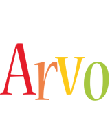 Arvo birthday logo