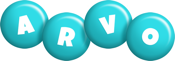 Arvo candy-azur logo