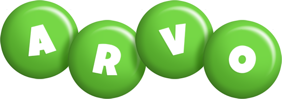 Arvo candy-green logo
