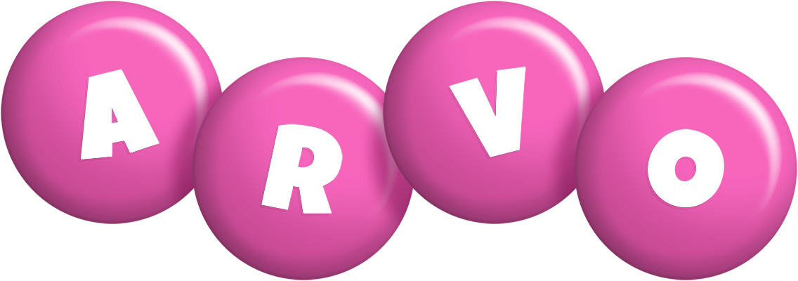 Arvo candy-pink logo
