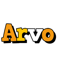 Arvo cartoon logo