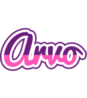 Arvo cheerful logo
