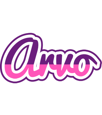 Arvo cheerful logo