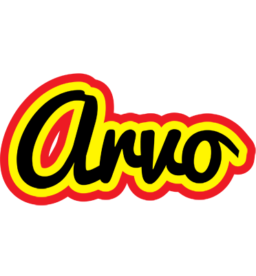 Arvo flaming logo