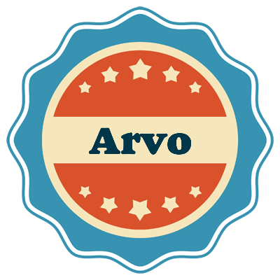 Arvo labels logo