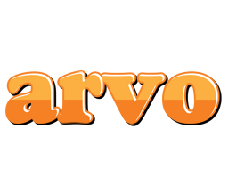 Arvo orange logo