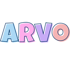 Arvo pastel logo