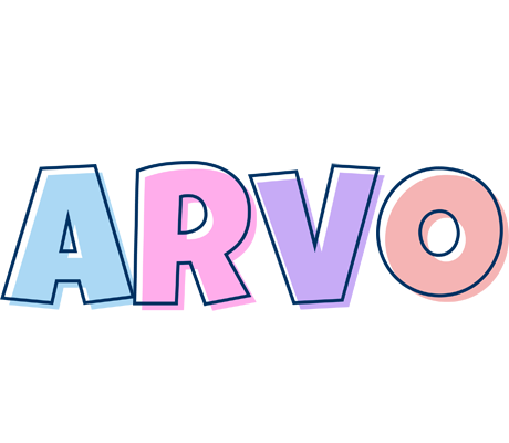 Arvo pastel logo