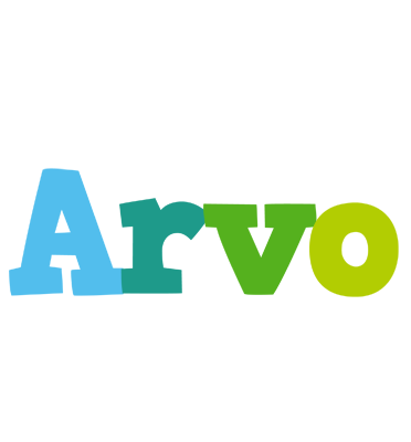 Arvo rainbows logo