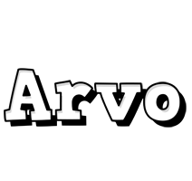 Arvo snowing logo