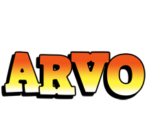 Arvo sunset logo