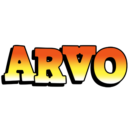 Arvo sunset logo