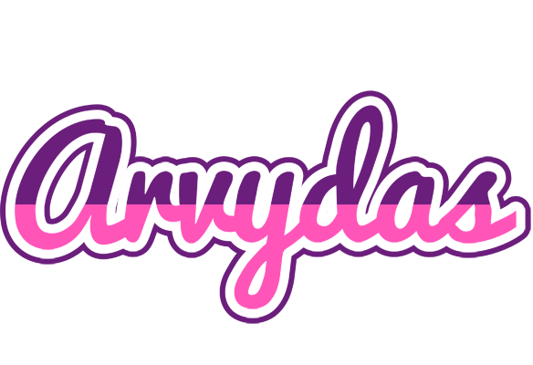 Arvydas cheerful logo