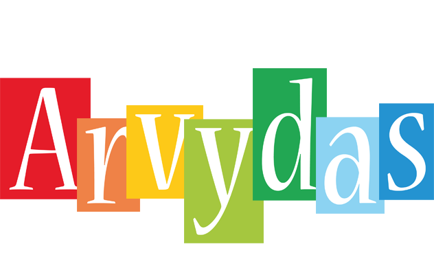 Arvydas colors logo