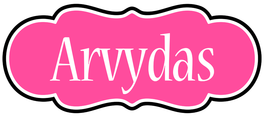 Arvydas invitation logo