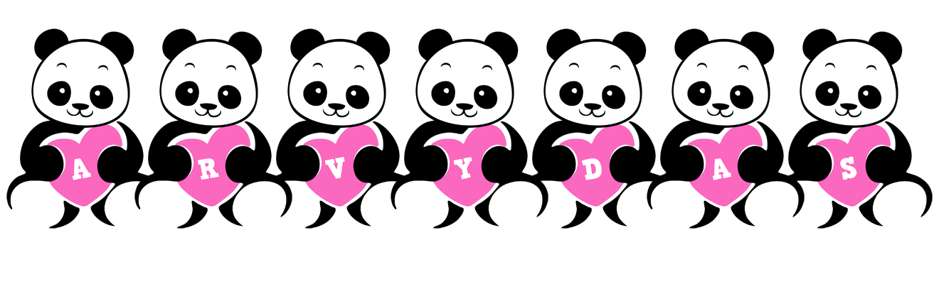 Arvydas love-panda logo