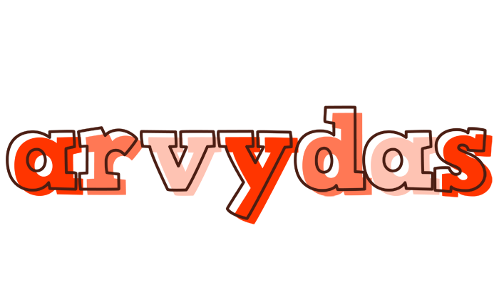 Arvydas paint logo