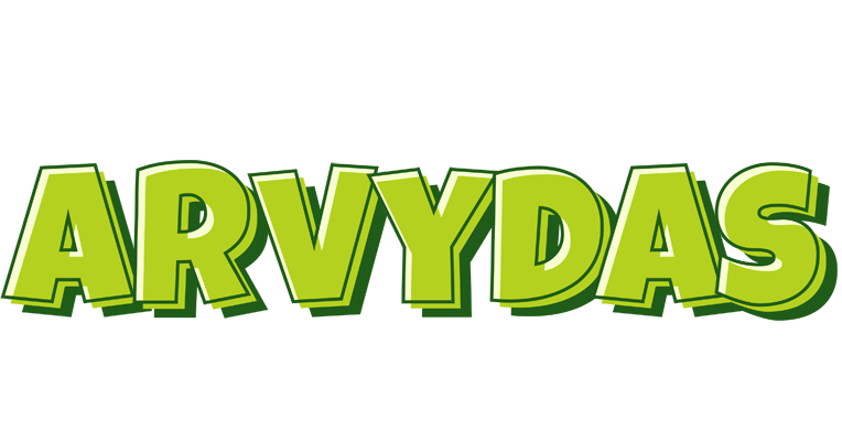 Arvydas summer logo