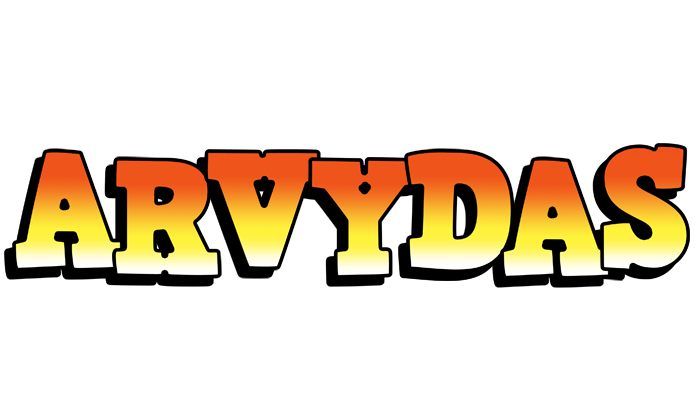 Arvydas sunset logo