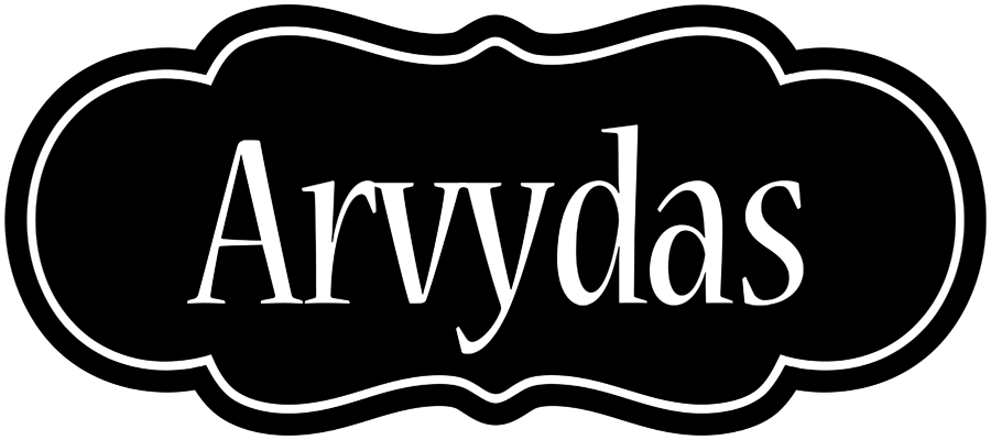 Arvydas welcome logo