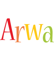 Arwa birthday logo