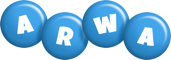 Arwa candy-blue logo