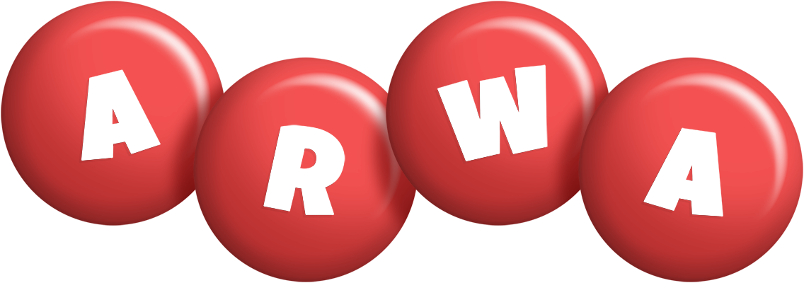 Arwa candy-red logo