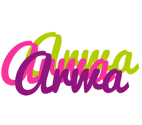Arwa flowers logo