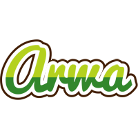 Arwa golfing logo