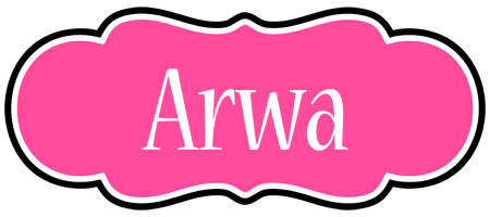 Arwa invitation logo