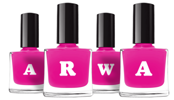 Arwa nails logo