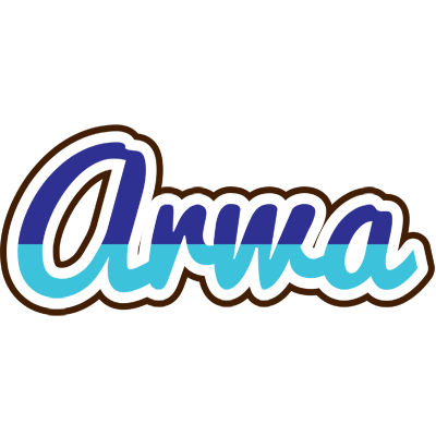 Arwa raining logo