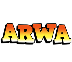 Arwa sunset logo