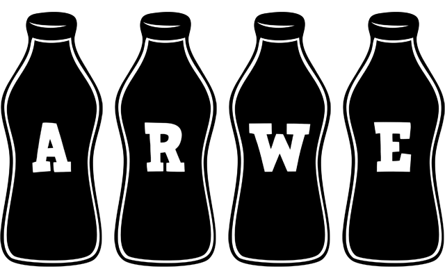 Arwe bottle logo