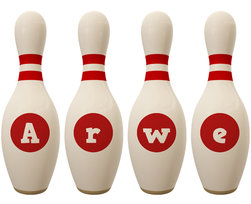 Arwe bowling-pin logo