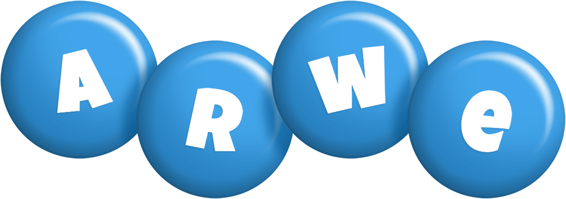 Arwe candy-blue logo